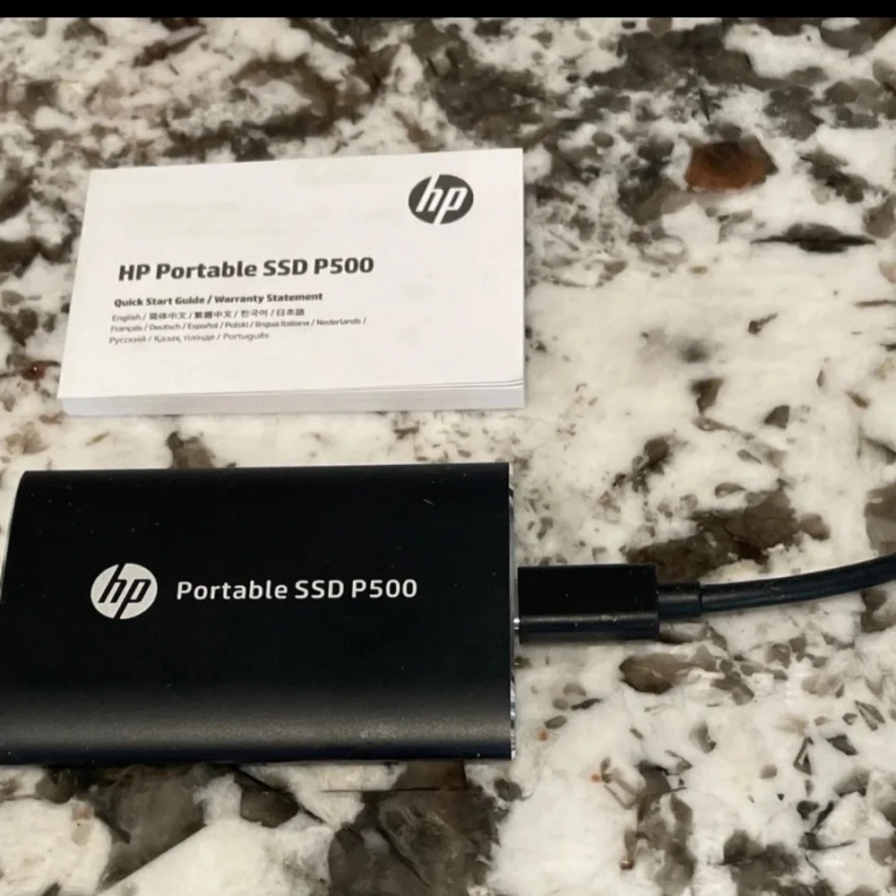 HP Portable SSD P500 External Drive